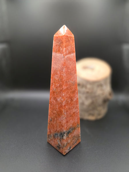 Orange Calcite Tower