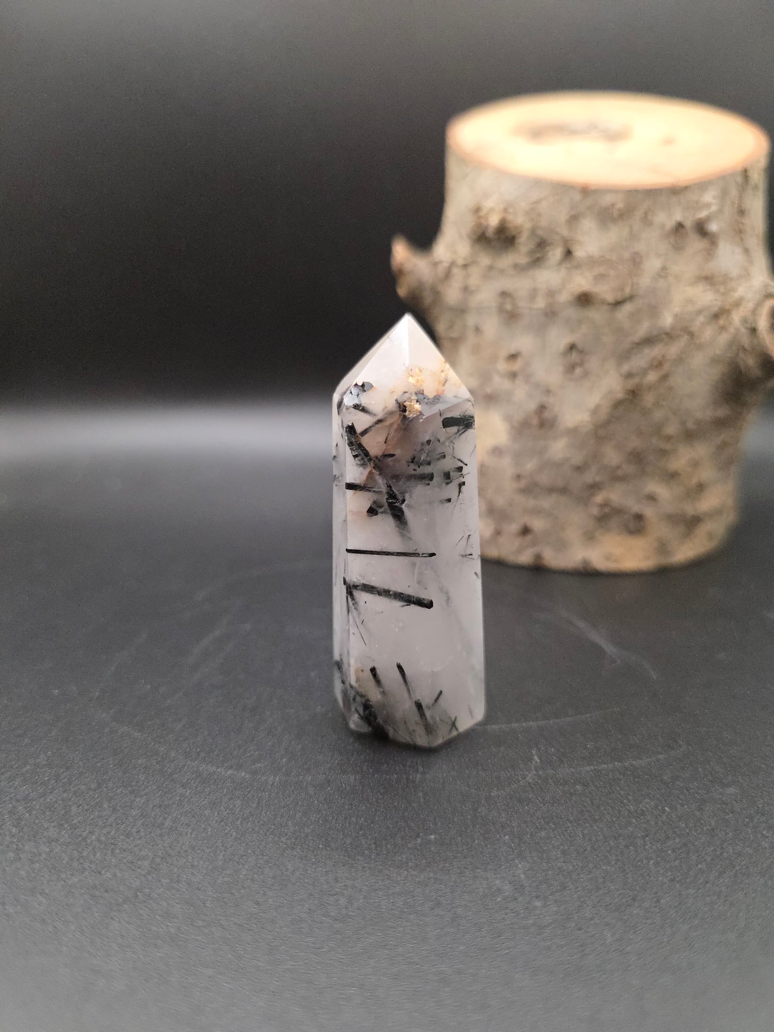 Rutilated Quartz Tower