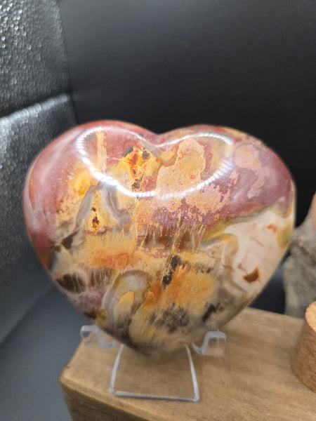 Petrified Wood Heart