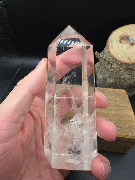 Clear Quartz Tower