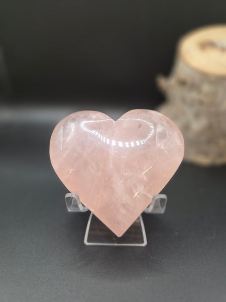 Rose Quartz Heart