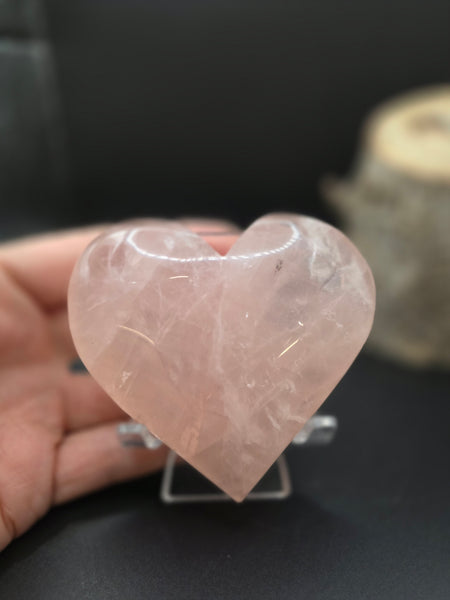 Rose Quartz Heart